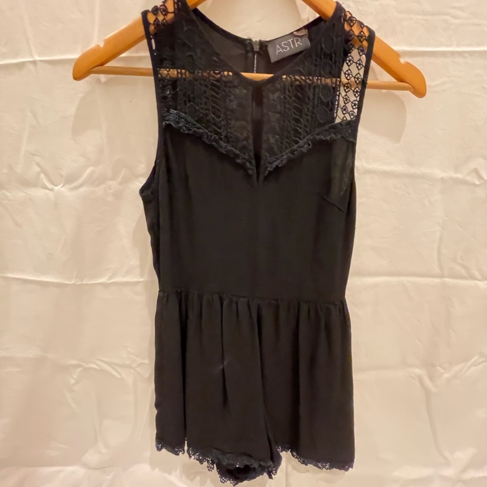 BLACK ROMPER